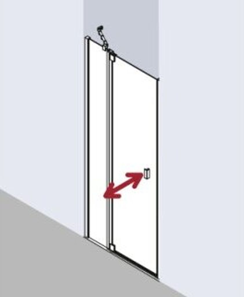 Kermi RA1GL088201AK Pendeltür Raya 1GL 0880x