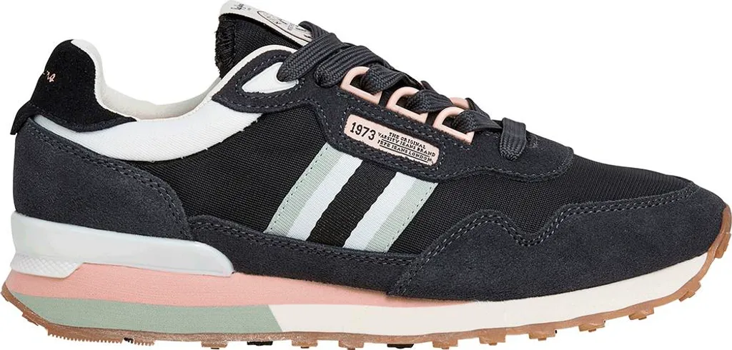 Baskets Pepe Jeans Kingston College Noir 40 - Fini les Pieds Fatigués