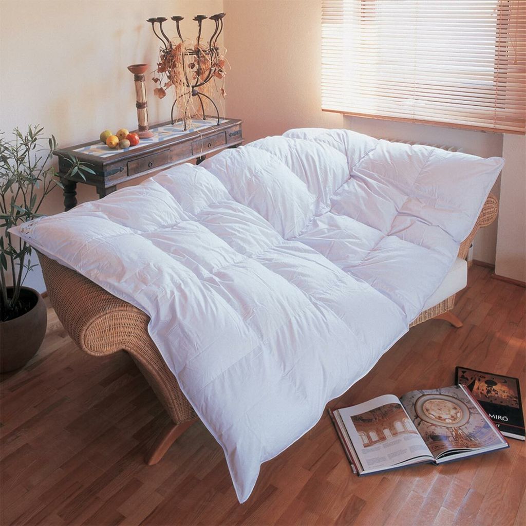 Bettwaren-Shop Daunendecke Canada warm, Füllung: 100% Daunen 200x200 cm