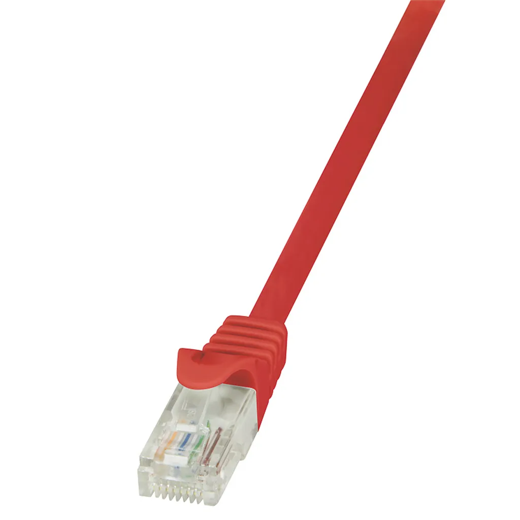 Cavo LAN LogiLink CAT 5e U/UTP 0,5 metri Rosso - Affidabilità Business
