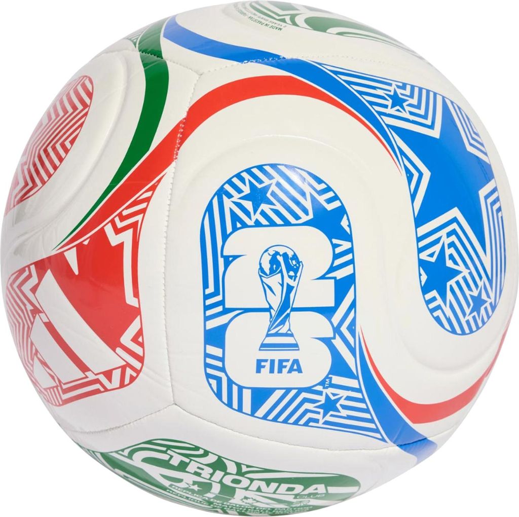 adidas FIFA World Cup 26 Trionda Club Ball JD8028, Fußbälle, Unisex, Weiß, Größe: 3