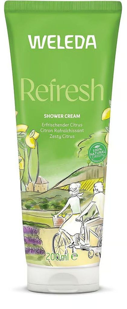 Weleda CITRUS Erfrischungsdusche, Sprchový krém, 200 ml, Obrázok produktu 