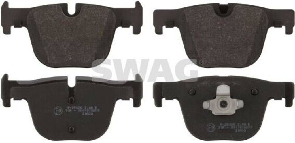 SWAG Bremsbeläge Satz Hinten Bremsklötze für BMW 3 Touring (F31) 20 91 6867