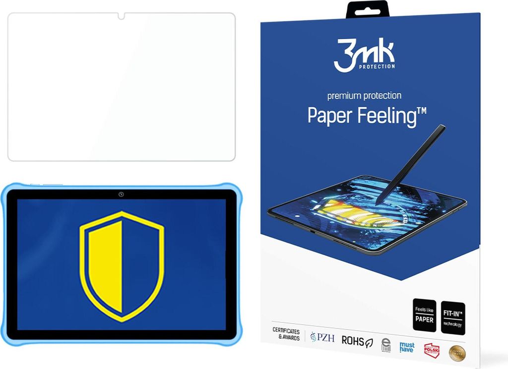 3mk Display Schutzfolie Paper Feeling für Blackview Tab A7 Kids transparent