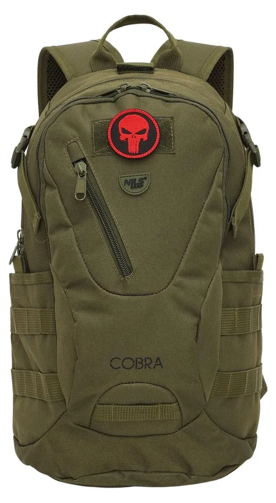Sac tactique vert 25L ultra résistant avec compartiments multiples - 9