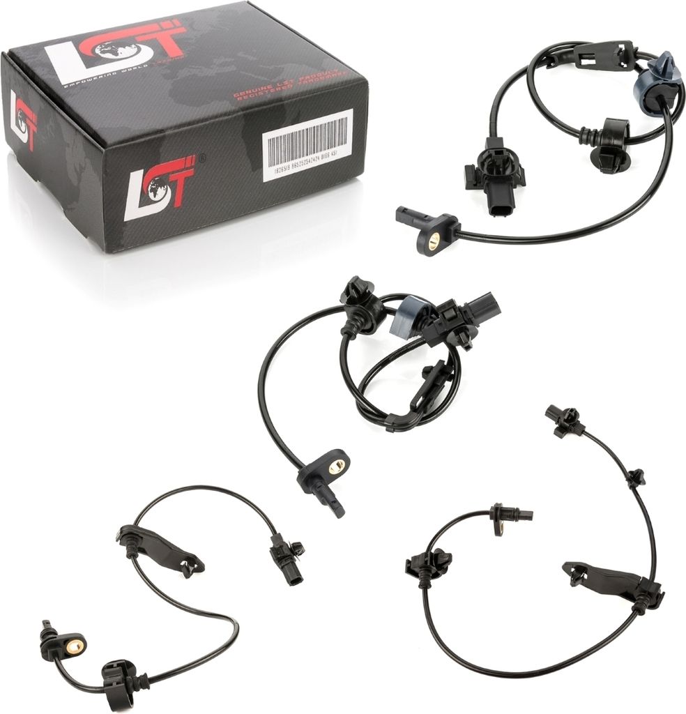 4x ABS Sensor Drehzahlregler Set vorne hinten links rechts für HONDA CIVIC VIII