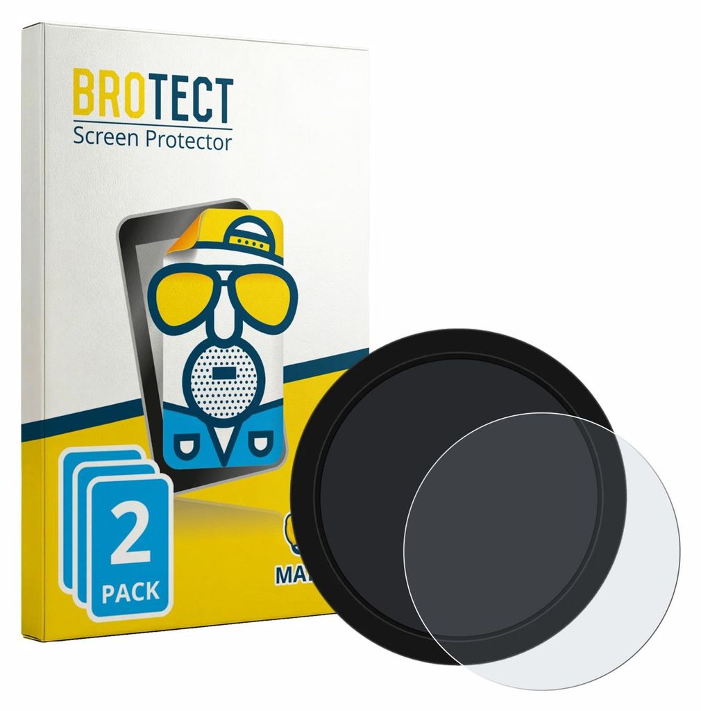 2x BROTECT Schutzfolie für Shearwater NERD 2 dive computer Displayschutz Displayschutzfolie Folie Matt Entspiegelungsfolie