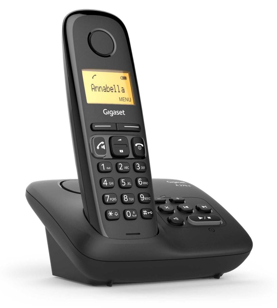 Gigaset A270A, Analoges/DECT-Telefon, Kabelloses Mobilteil, Produktbild 