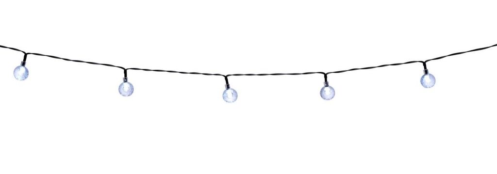 Grundig LED Solar Lichterkette mit 50 Leuchtköpfen Produktbild 