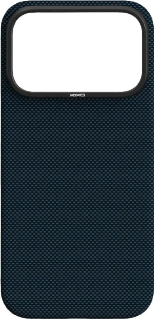 Cover iPhone 17 Pro YAXO MagSafe Blu Ultra Thin Fibra Aramidica