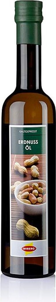 Wiberg Erdnussöl, kaltgepresst - 500ml Produktbild 