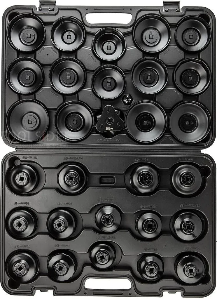 NEO TOOLS Coffret de 30 Clés à Douille pour Filtre à Huile - Réf 11-601