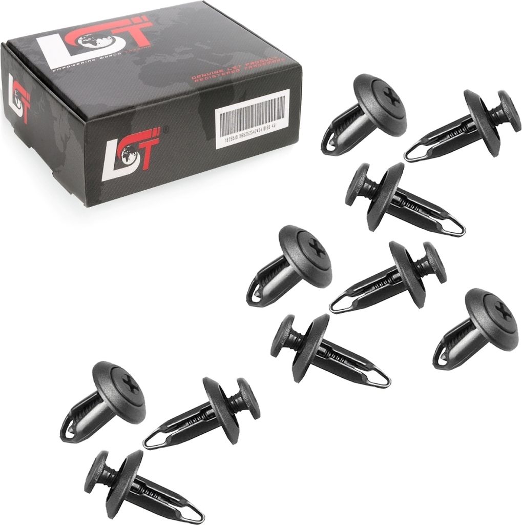 10x RADKASTEN KOTFLÜGEL BEFESTIGUNG CLIPS für FORD MONDEO FIESTA FUSION