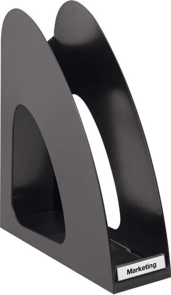 Set 10 HAN 1610-13 Portariviste Twin Nero A4/C4 | Organizer Ufficio Professional