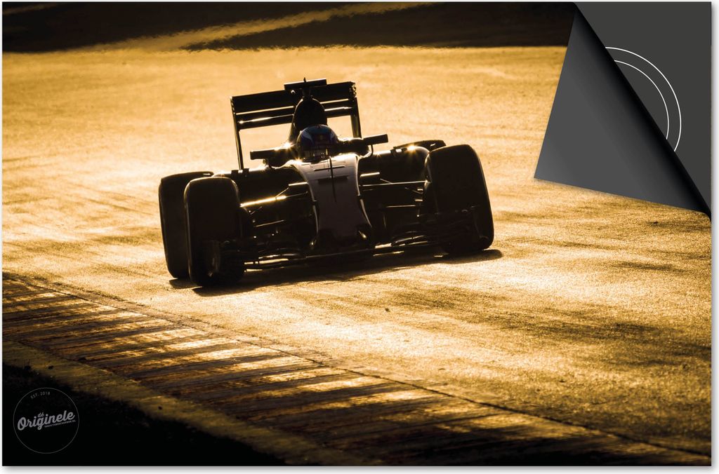 Induktionsschutz 65x52 - abdeckplatte Induktion matt- Dietrix Kochfeldschutz- Exklusive - Sport - Max Verstappen F1 Rundkurs Farbe