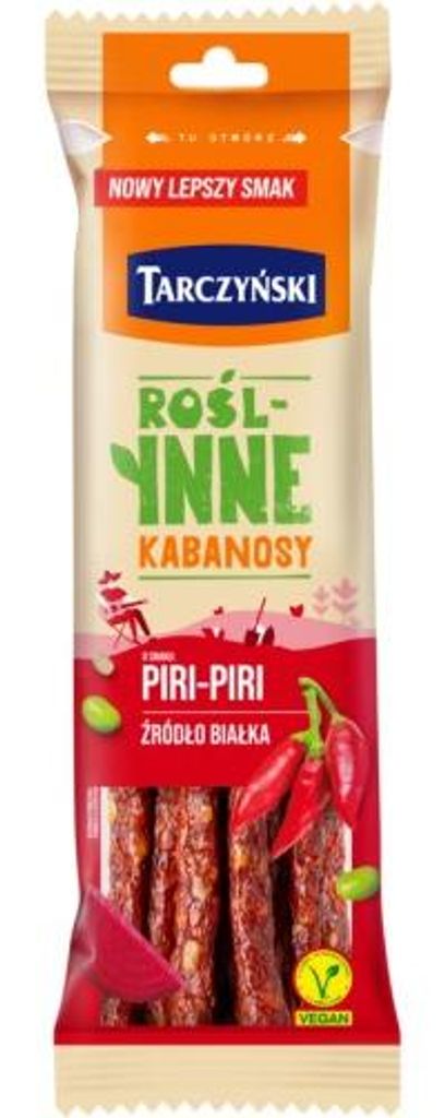 Kabanosy vegetales Piri Piri, 90 g, marca Tarczyński Imagen del producto 
