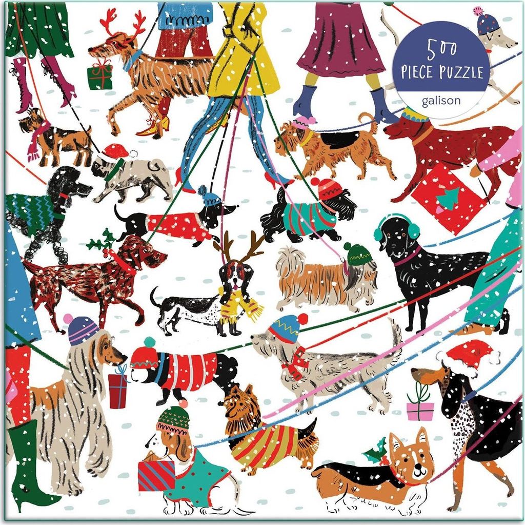 Winter Dogs 500 Piece Puzzle Produktbild 