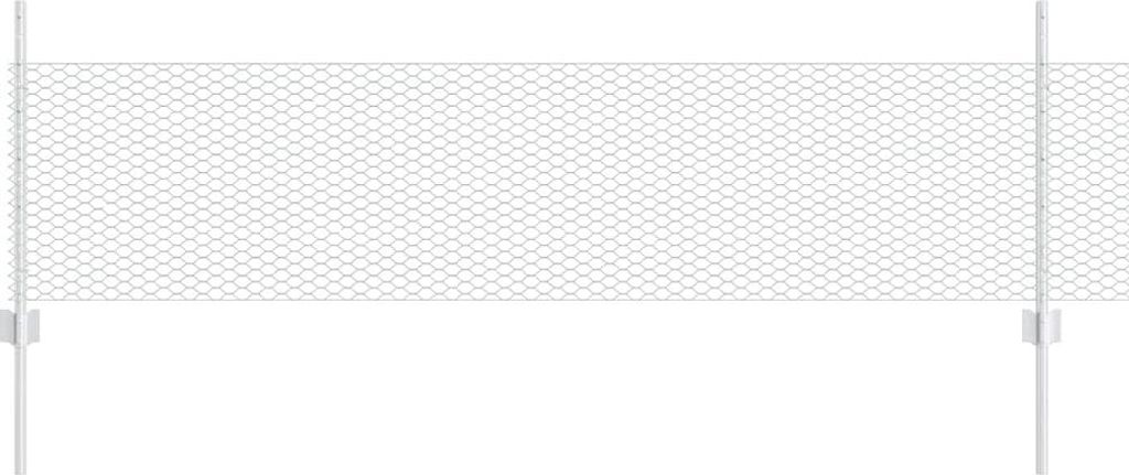 vidaXL Geschweißter Drahtzaun 100 x 0,5 m (B x H)