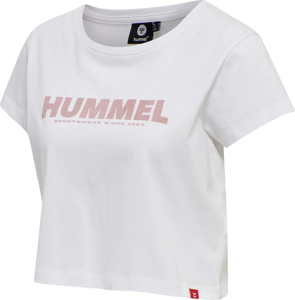 hummel hmlLEGACY Damen Cropped T-Shirt white S