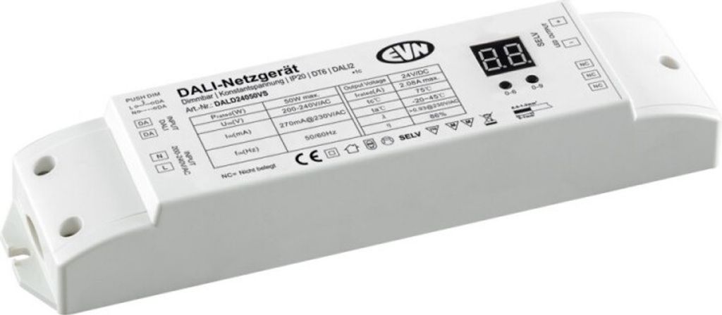 EVN Lichttechnik DALI Dimmer-Empfänger DALD24050VS