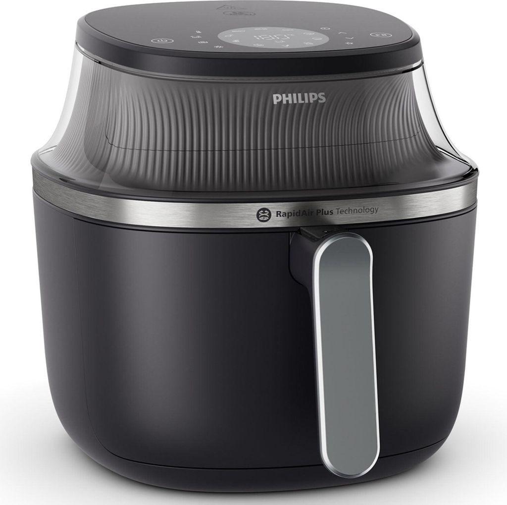 A Philips air fryer on a white background.