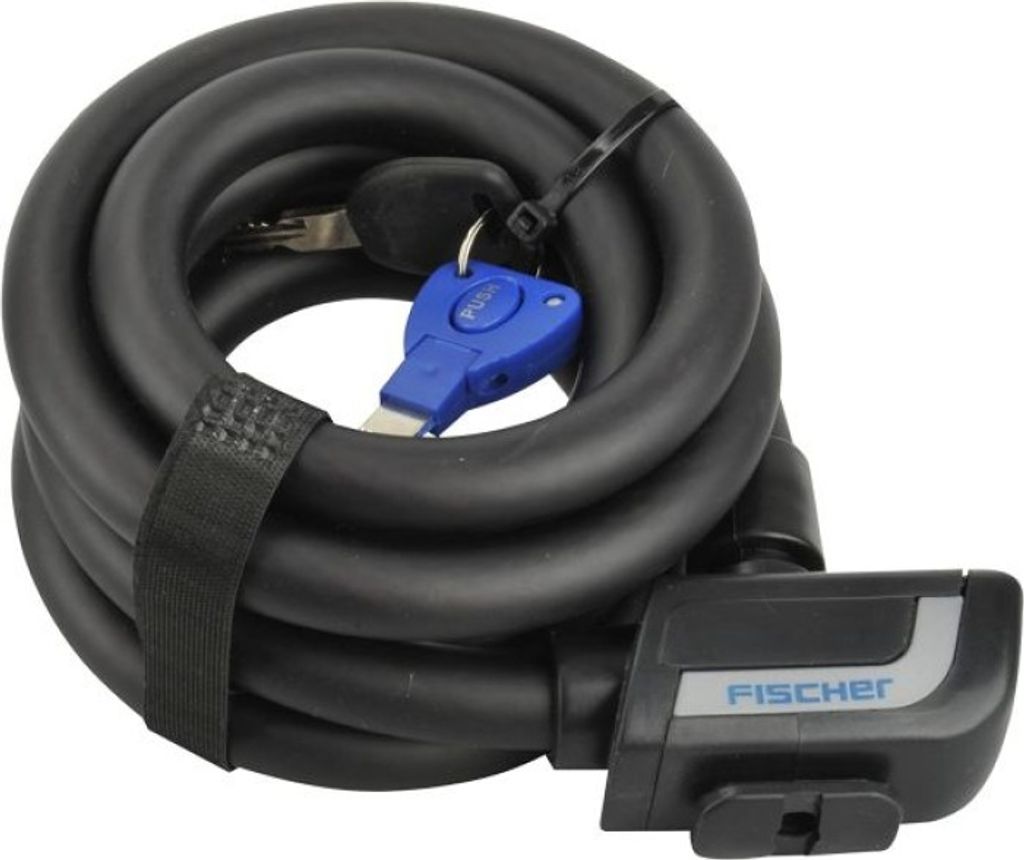 FISCHER 85911 FISCHER Blocco bici a cavo, lunghezza: 1.800 Immagine del prodotto 