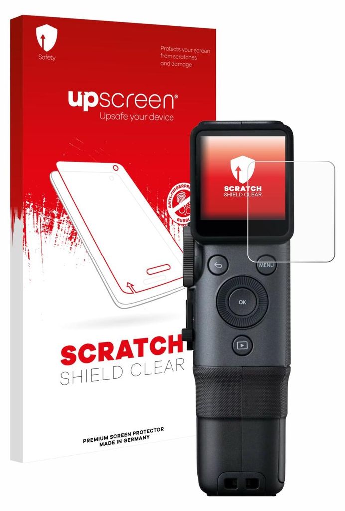 upscreen Schutzfolie für Fujifilm Instax Mini Evo Cinema Displayschutz Displayschutzfolie Folie Klar Transparent