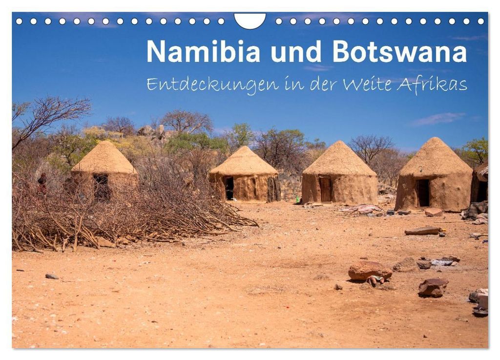 Namibia und Botswana - Entdeckungen in der Weite Afrikas (Wandkalender 2027 DIN A4 quer), CALVENDO Monatskalender