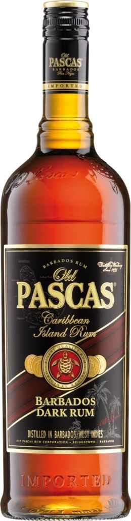 Old Pascas Dark Rum 37.5% Vol. 1L Produktbild 