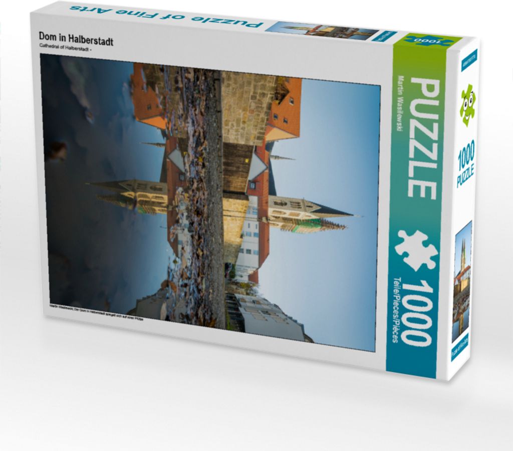 CALVENDO Puzzle Dom in Halberstadt | 1000 Teile Lege-Größe 64x48cm Foto-Puzzle für glückliche Stunden