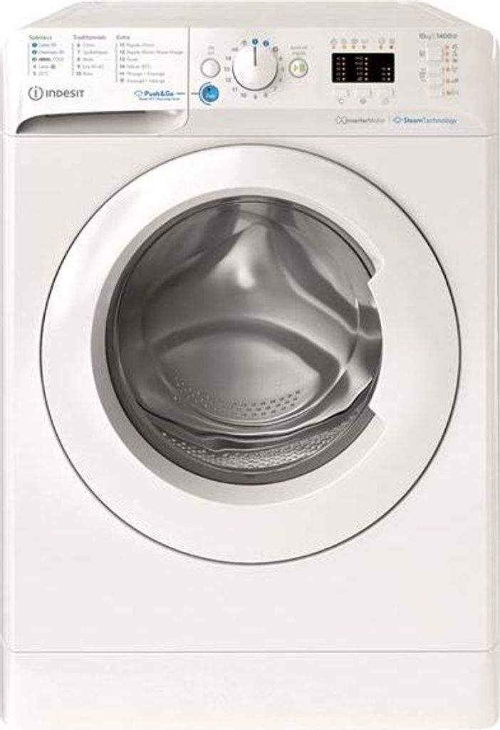 Lave-linge frontal 10kg 1400 tours/min - Indesit - Image du produit 