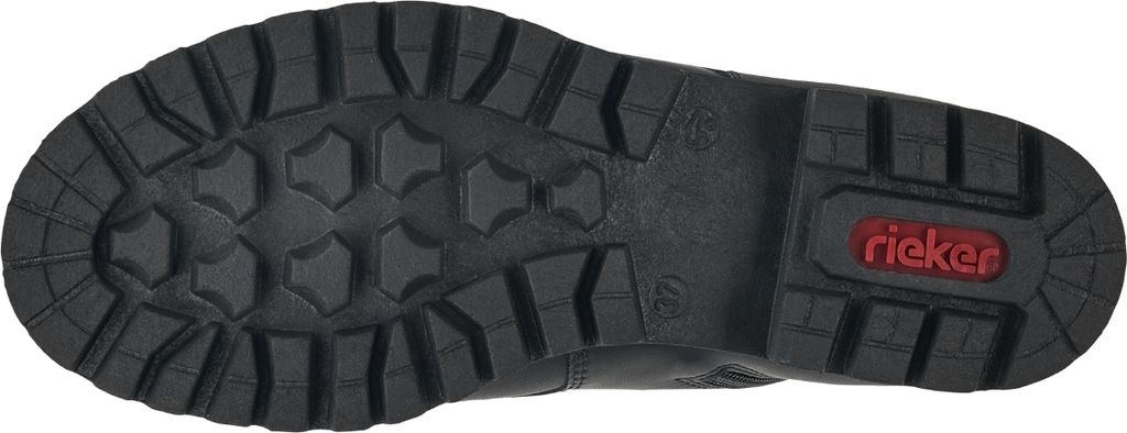 Rieker Schnürstiefel - Tiefschwarz Kunstleder Größe: 39 Produktbild 5