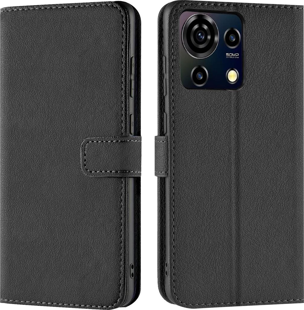 Book Case für ZTE Blade V50 Vita Hülle Flip Cover Handy Tasche Schutz Hülle Etui