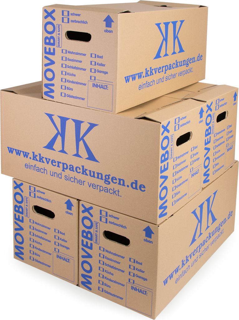 20 Umzugskartons Movebox Smart & Safe 2-wellig 30 kg Produktbild 9