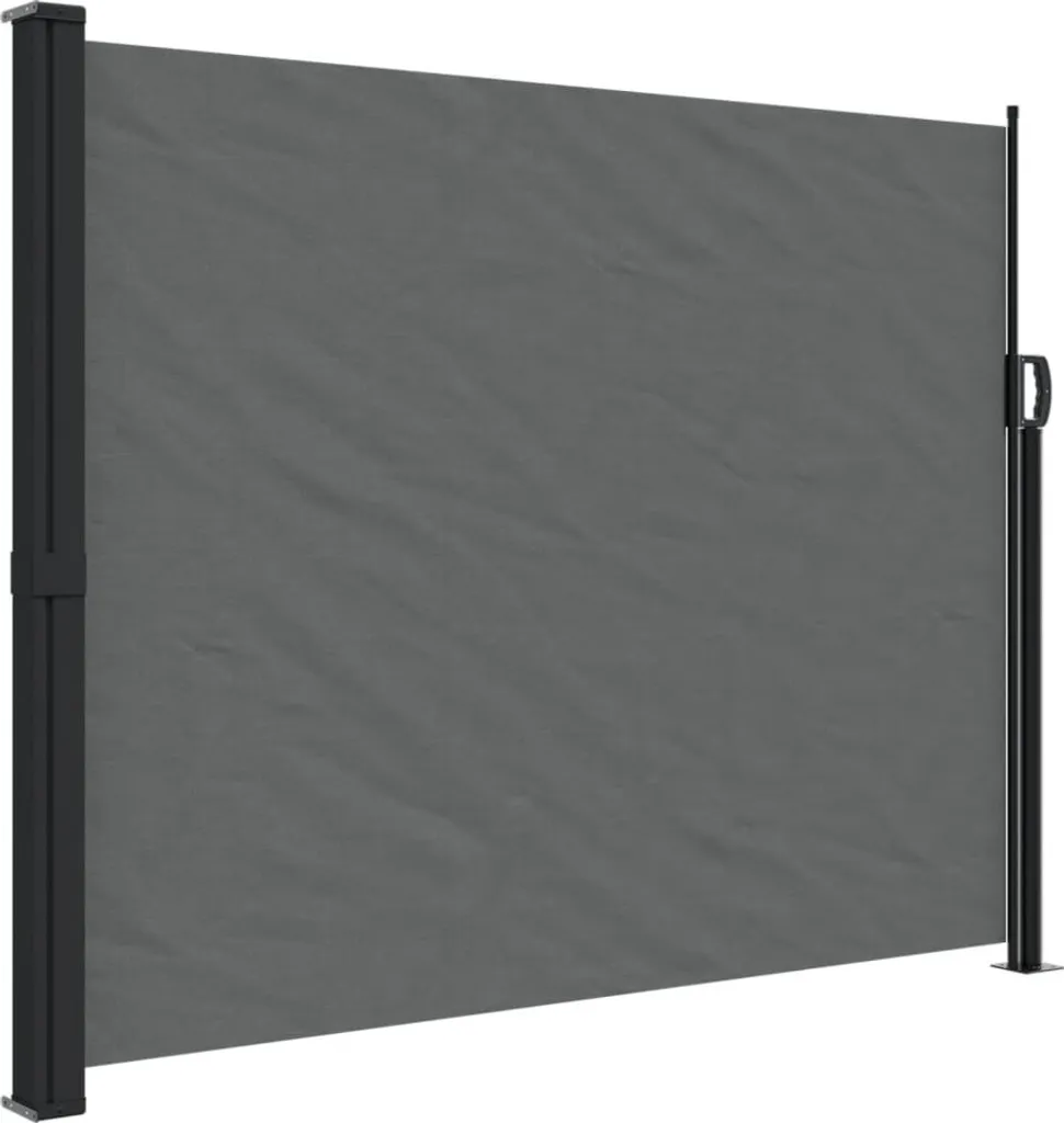 Tenda laterale estensibile antracite 160x300 cm