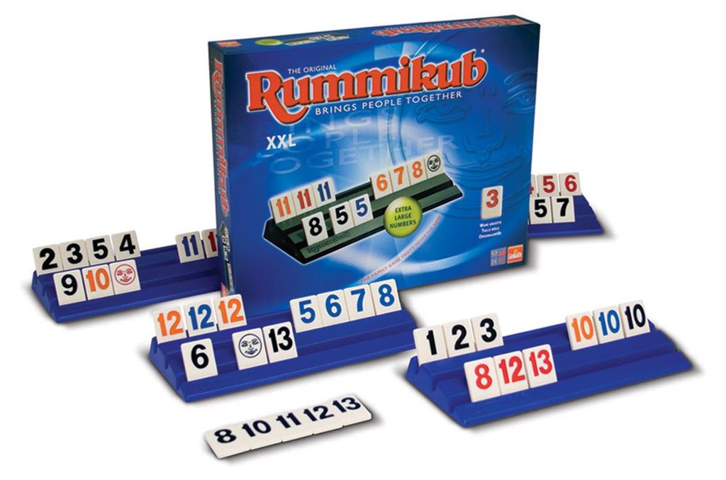 Rummikub original xxl chiffres géants - goliath - 50458 - Image du produit 