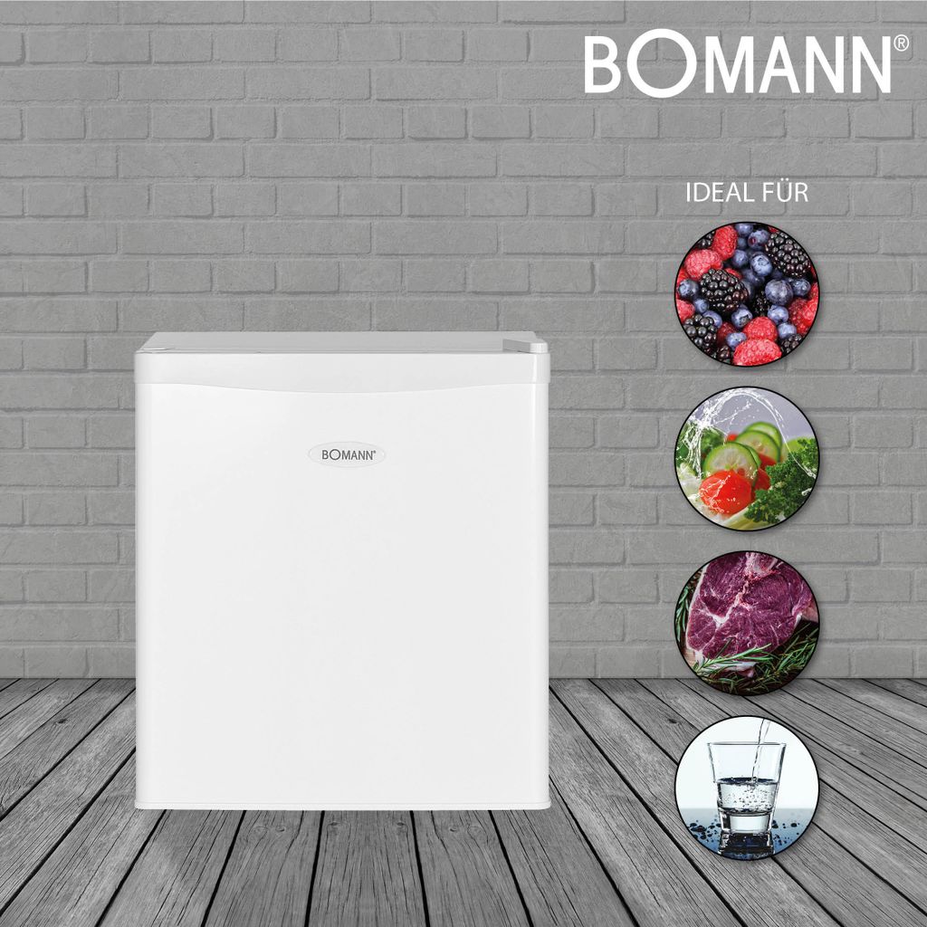 Bomann KB 389.1 Mini stolová chladnička biela, chladnička Obrázok produktu 4