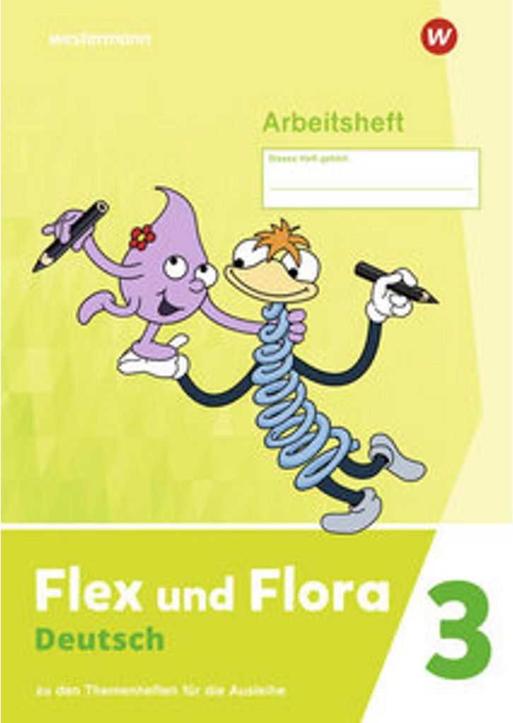 Flex und Flora 3. Arbeitsheft: Für die Ausleihe Image du produit 