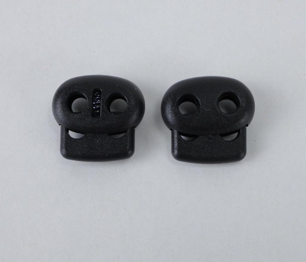 Prym 416657, Kordelstopper, Schwarz, Kunststoff, 40 °C, 20 Produktbild 