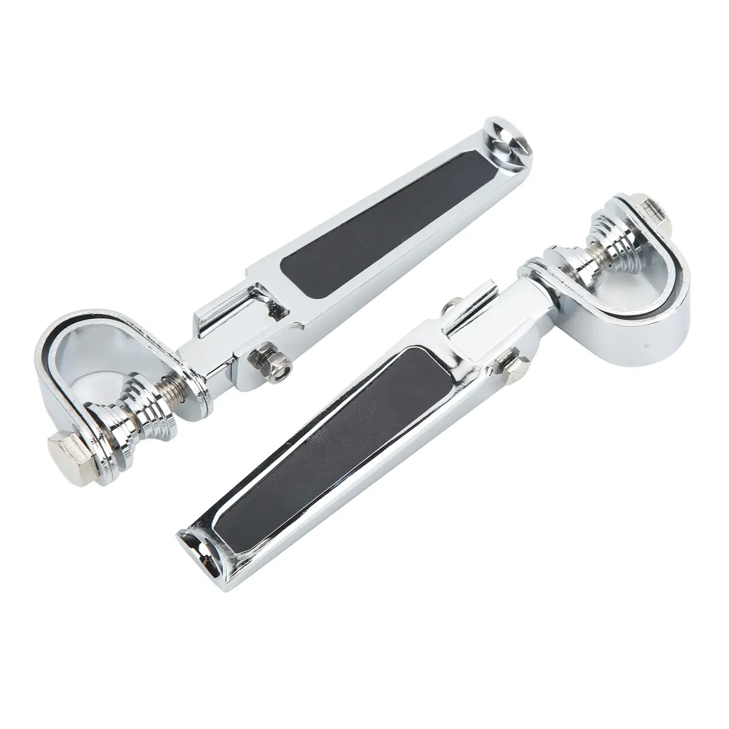 Repose-pieds Engine Guard Antidérapant avec Fixation U-Clamp Acier - 2