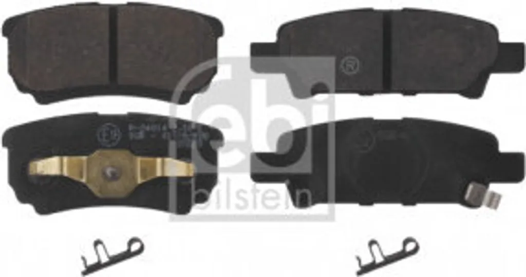 Kit freinage pour Patriot et Compass : plaquettes FEBI BILSTEIN 16774