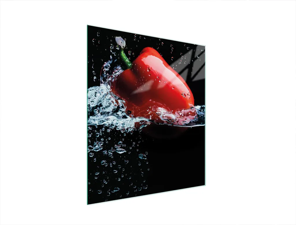 Tagliere Professionale Vetro 45x52 Pepe | Lastra Igiene HACCP