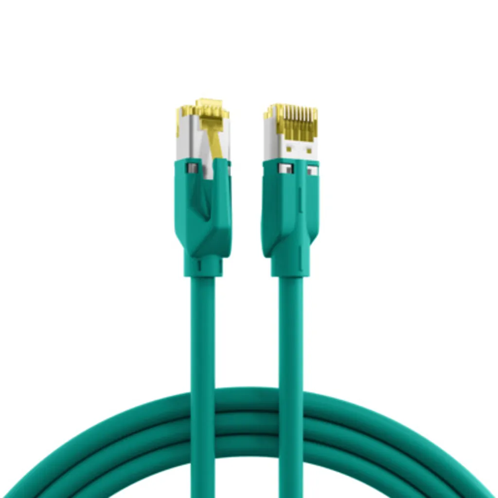 Cavo Patch EFB K8560GN.10 Cat.6A S/FTP 10m Verde | Networking Professionale
