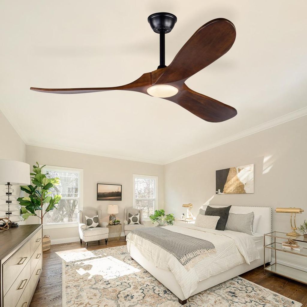 AIORBER Deckenventilator mit Licht 52 Zoll Leise DC Motor Produktbild 