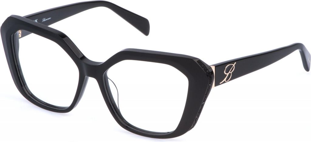 Blumarine VBM877S Nero lucido 55/15/140 Damen Brillen