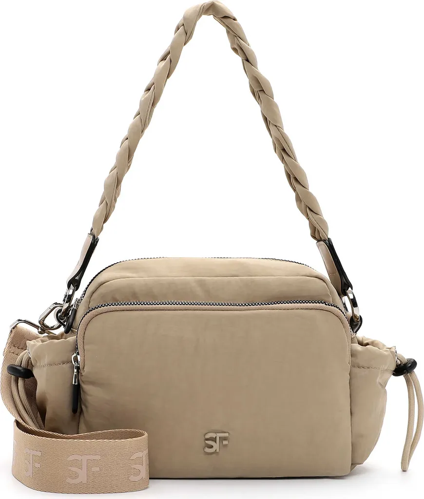 Borsa SURI FREY Abby Lighttaupe: Tracolla Regolabile e Design Vegan