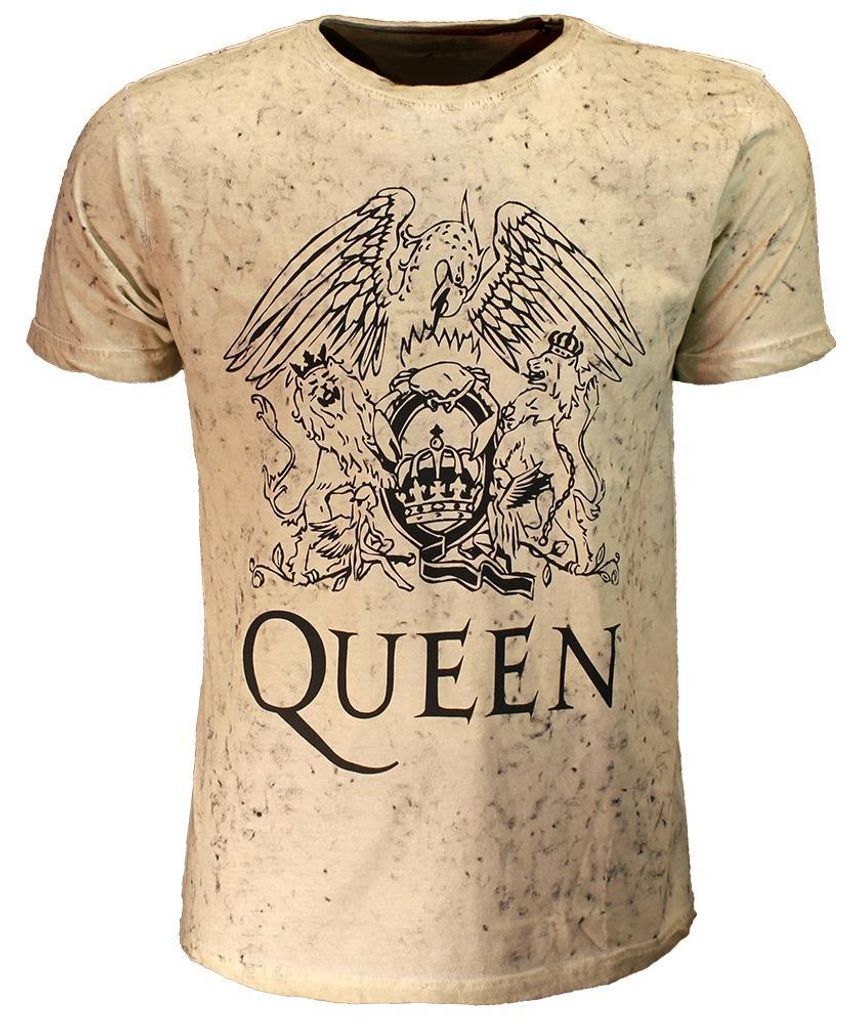 Queen Crest Dip Dye T-Shirt – Offizielles Merchandise - L