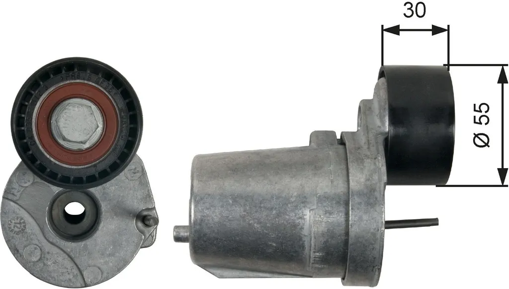 Tendeur de Courroie pour BMW F10 E60 F01 - Pièce de Rechange T39226