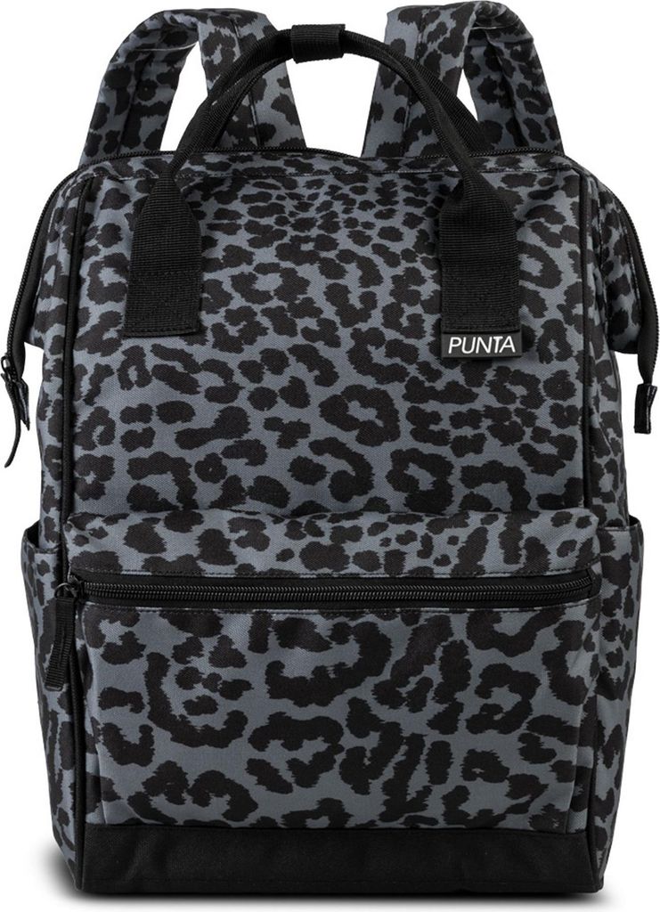 Punta City Style Doctors Bag: Schwarz/Graubraun Produktbild 