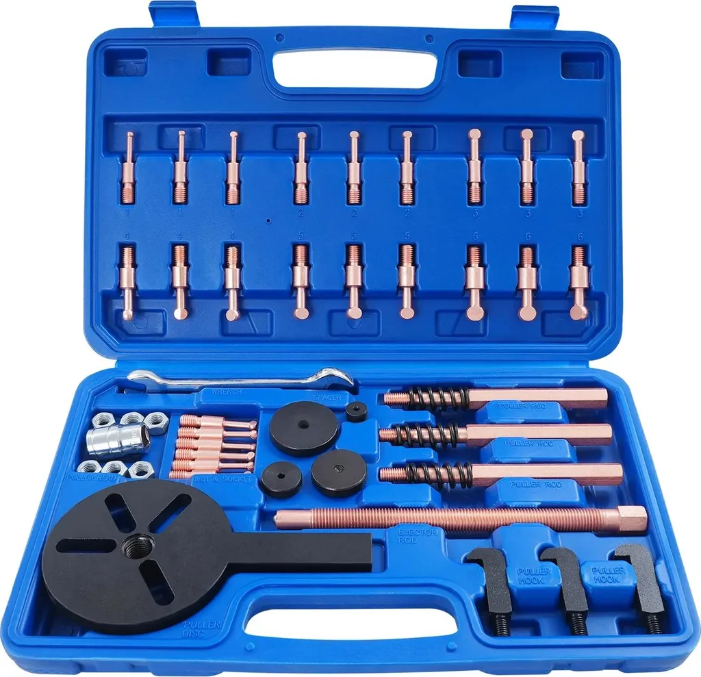 Kit d'extraction pour roulements et moyeux, idéal pour garage et auto